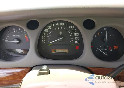 2003 Buick Lesabre Custom z USA, uszkodzony, nr VIN 1G4HP52K534203677